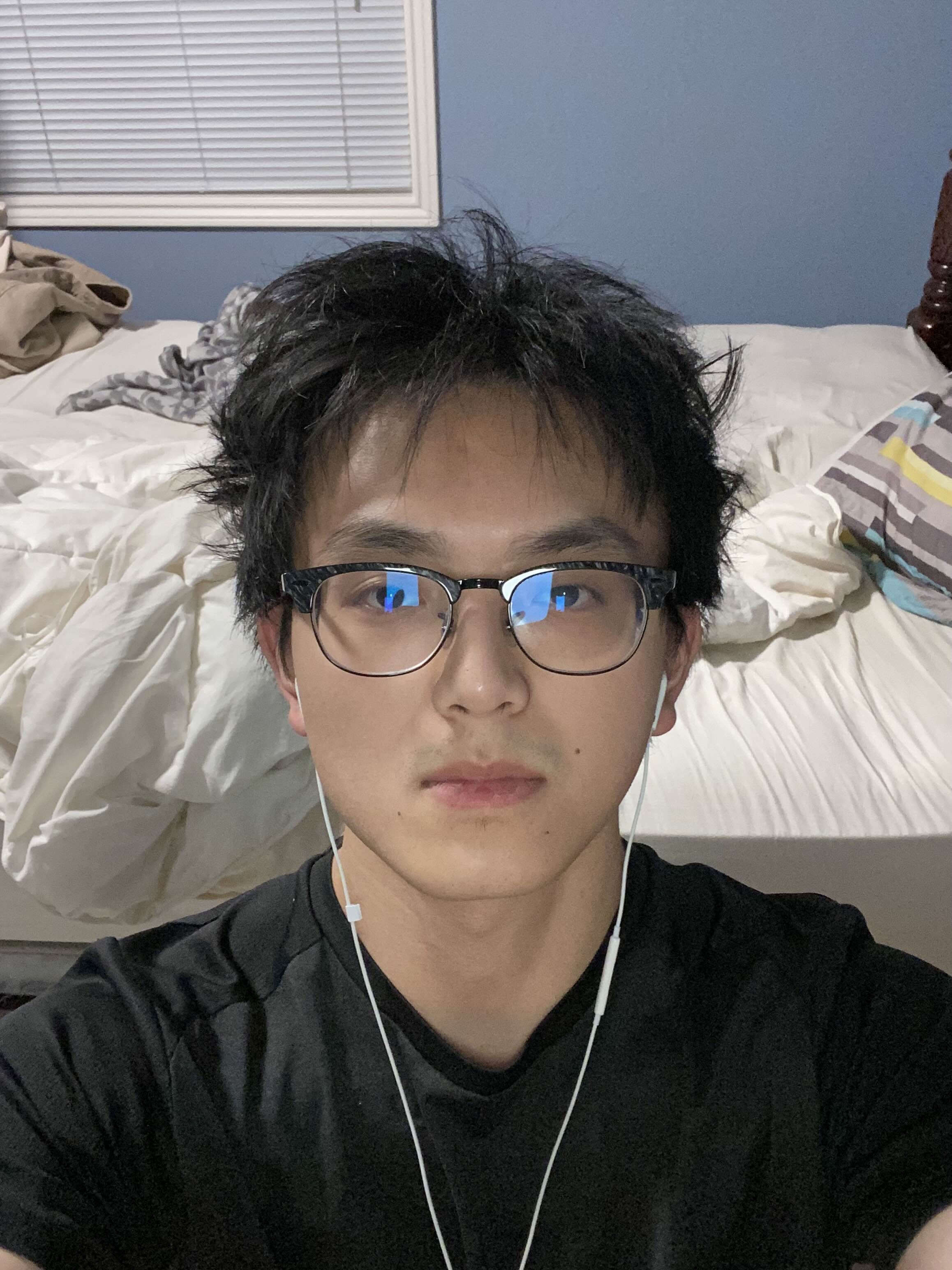 This is a selfie of Louis Nguyen.